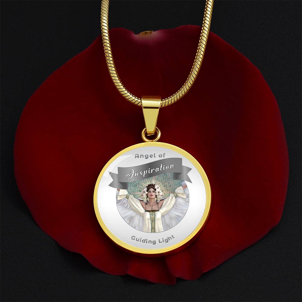Inspiration - Guardian Angel Affirmation Necklace - More Than CharmsMore Than Charms