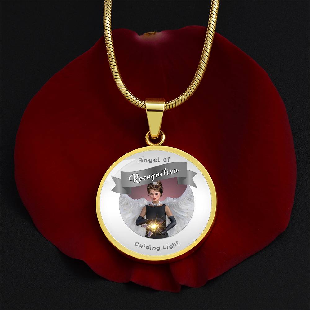 Recognition - Guardian Angel Affirmation Necklace - More Than CharmsMore Than Charms