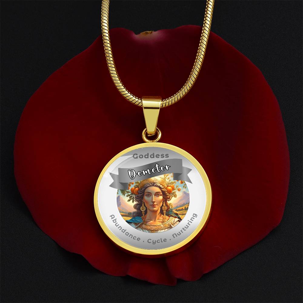 Demeter - Affirmation Necklace - More Than CharmsMore Than Charms