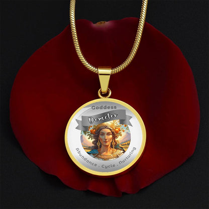 Demeter - Affirmation Necklace - More Than CharmsMore Than Charms