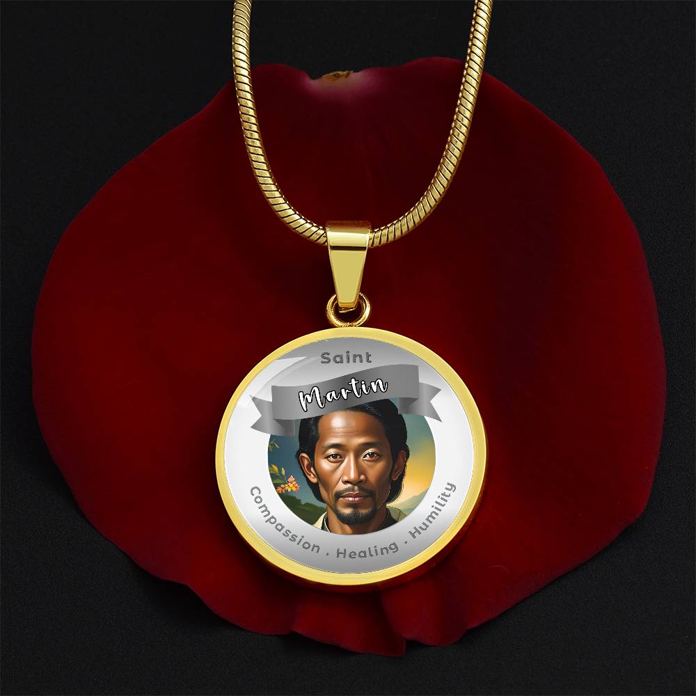Saint Martin - Affirmation Necklace - More Than CharmsMore Than Charms