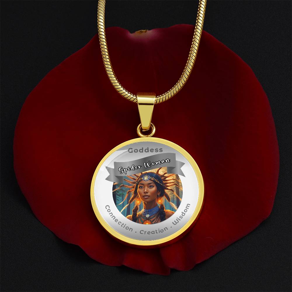 Spider Woman - Affirmation Necklace - More Than CharmsMore Than Charms