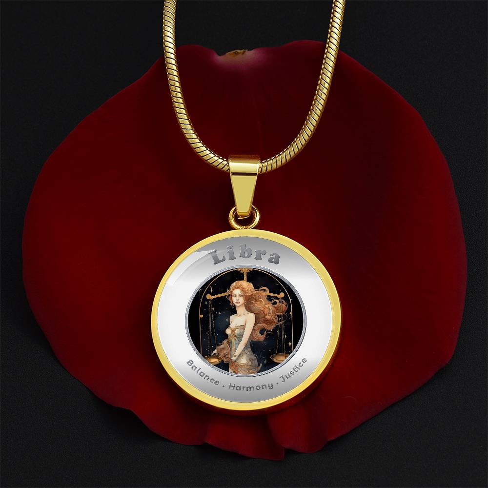 Libra- Affirmation Necklace - More Than CharmsMore Than Charms