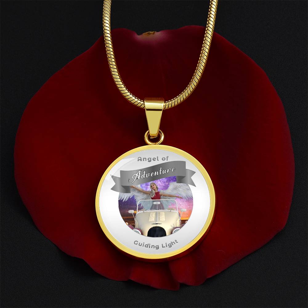 Adventure - Guardian Angel Affirmation Necklace - More Than CharmsMore Than Charms