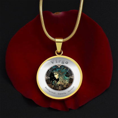 Virgo - Affirmation Necklace - More Than CharmsMore Than Charms