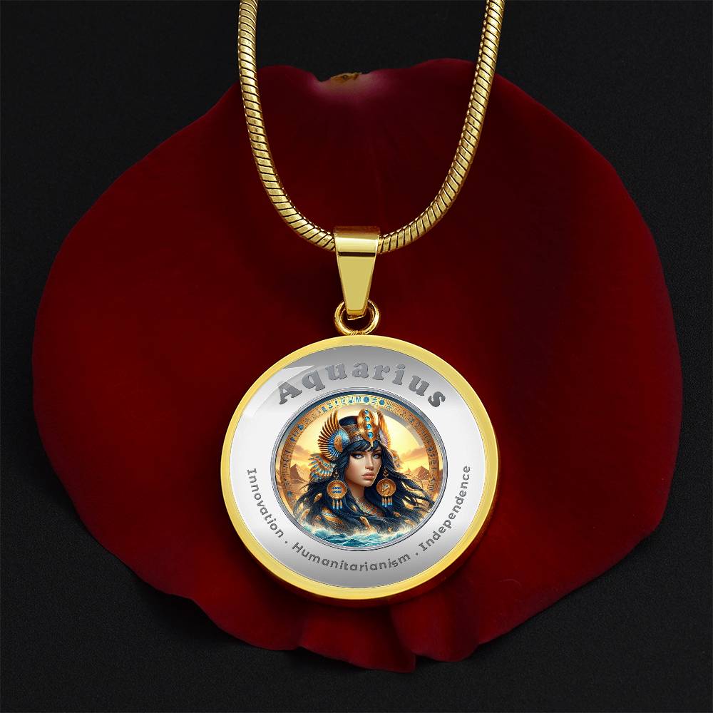 Aquarius - Affirmation Necklace - More Than CharmsMore Than Charms