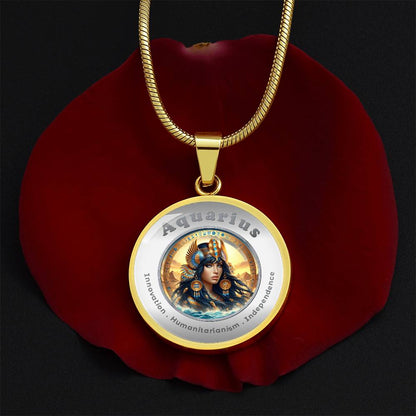 Aquarius - Affirmation Necklace - More Than CharmsMore Than Charms