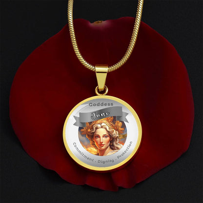 Juno - Affirmation Necklace - More Than CharmsMore Than Charms