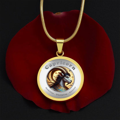 Capricorn - Affirmation Necklace - More Than CharmsMore Than Charms