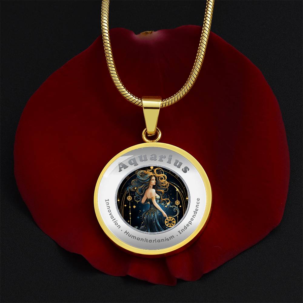 Aquarius - Affirmation Necklace - More Than CharmsMore Than Charms