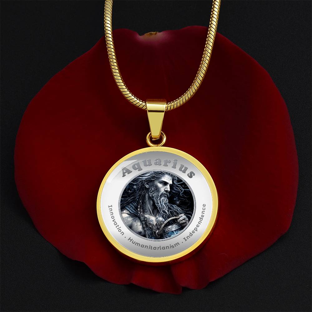 Aquarius - Affirmation Necklace - More Than CharmsMore Than Charms