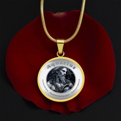 Aquarius - Affirmation Necklace - More Than CharmsMore Than Charms