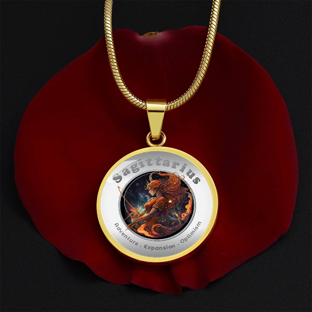 Sagittarius - Affirmation Necklace - More Than CharmsMore Than Charms