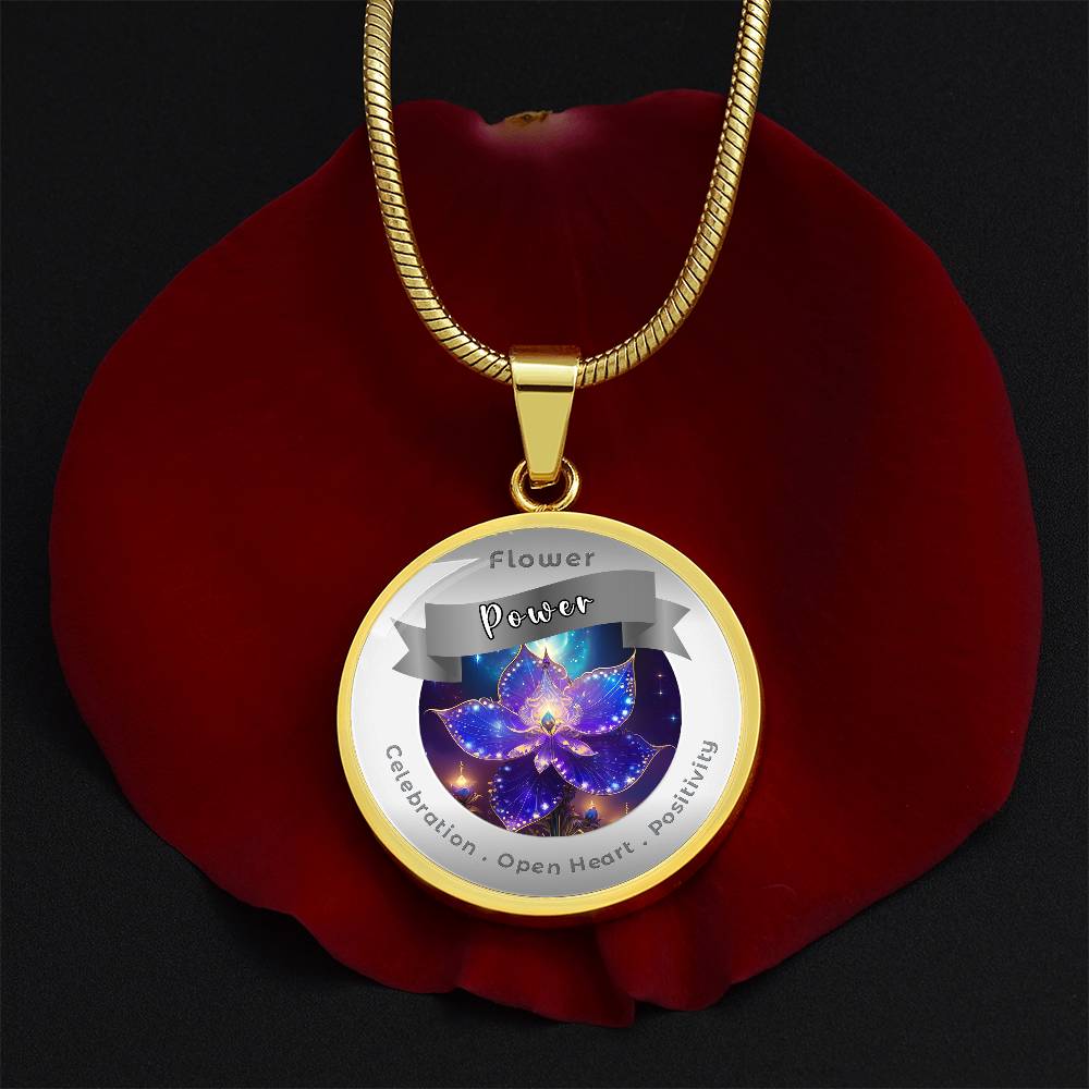 Larkspur - Affirmation Necklace - More Than CharmsMore Than Charms