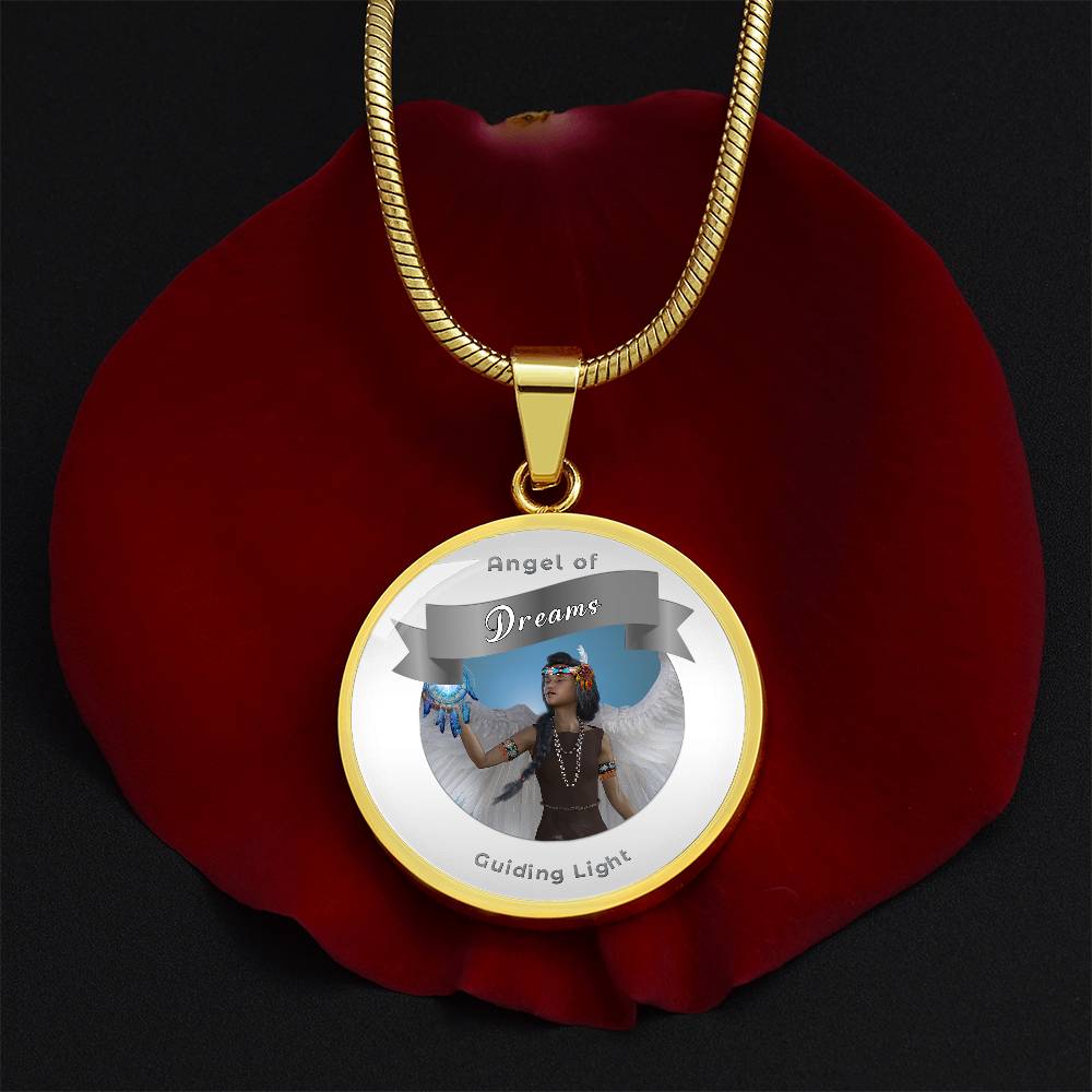 Dream - Guardian Angel Affirmation Necklace - More Than CharmsMore Than Charms