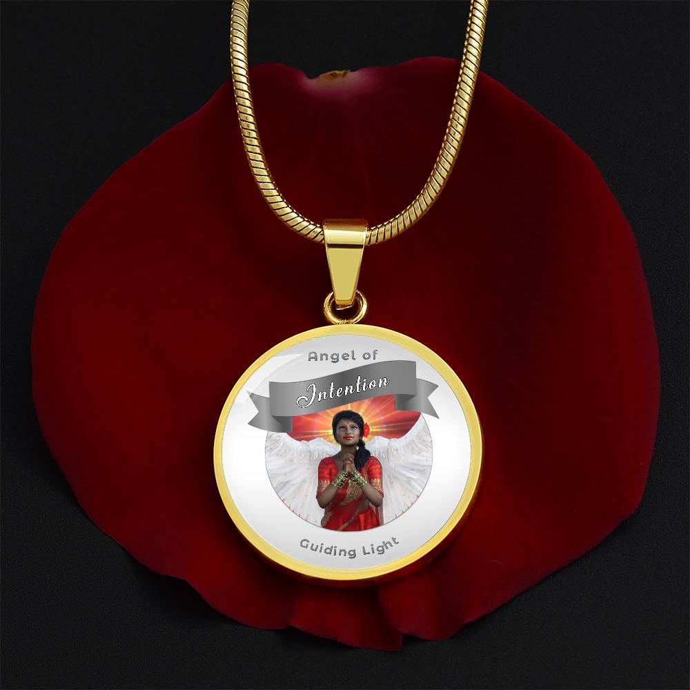 Intention - Guardian Angel Affirmation Necklace - More Than CharmsMore Than Charms