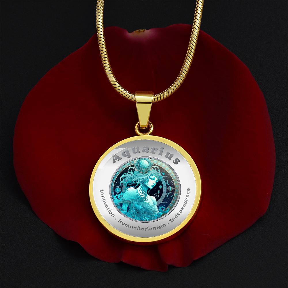 Aquarius - Affirmation Necklace - More Than CharmsMore Than Charms