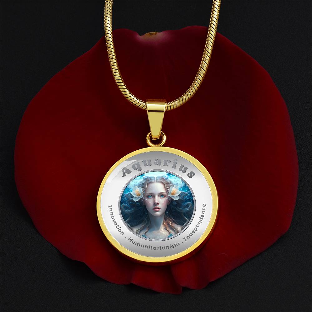 Aquarius - Affirmation Necklace - More Than CharmsMore Than Charms