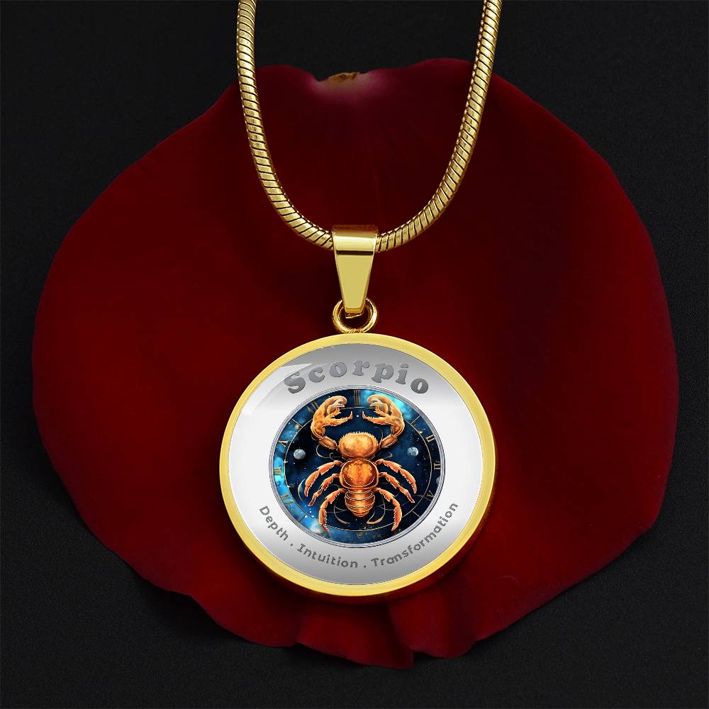 Scorpio - Affirmation Necklace - More Than CharmsMore Than Charms