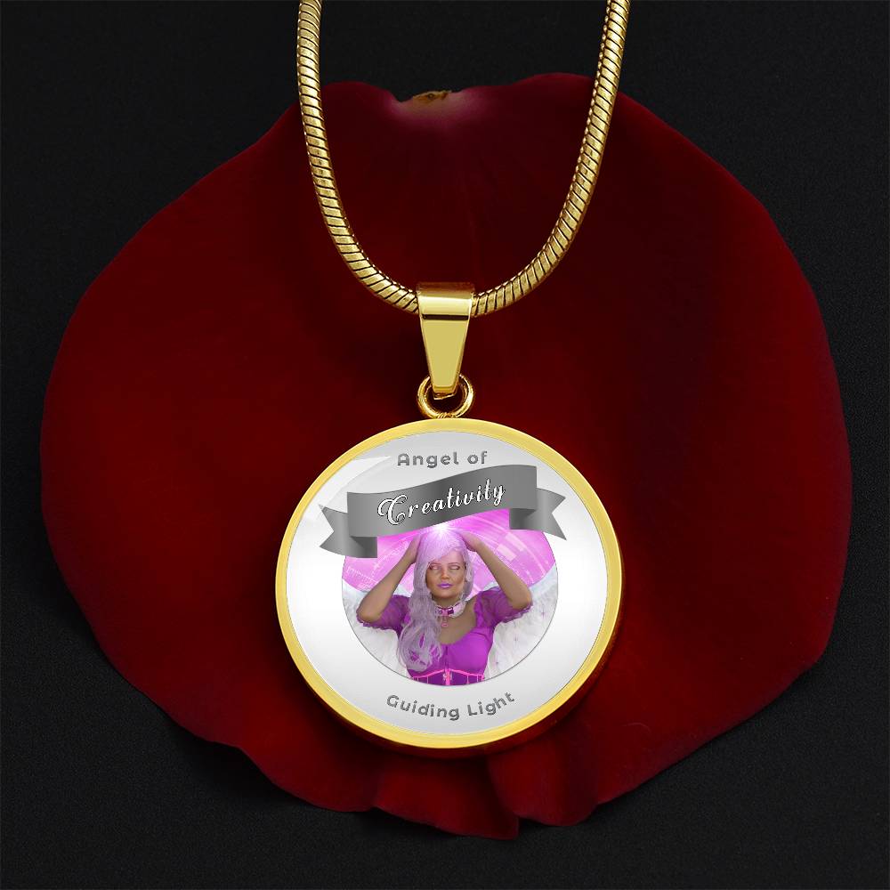 Creativity - Guardian Angel Affirmation Necklace - More Than CharmsMore Than Charms
