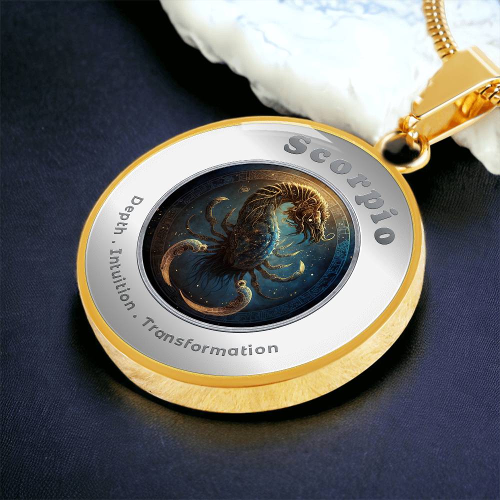 Scorpio - Affirmation Necklace - More Than CharmsMore Than Charms