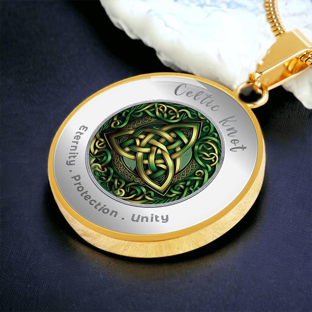 Celtic Knot - Eternity Unity Protection - Affirmation Necklace - More Than CharmsMore Than Charms