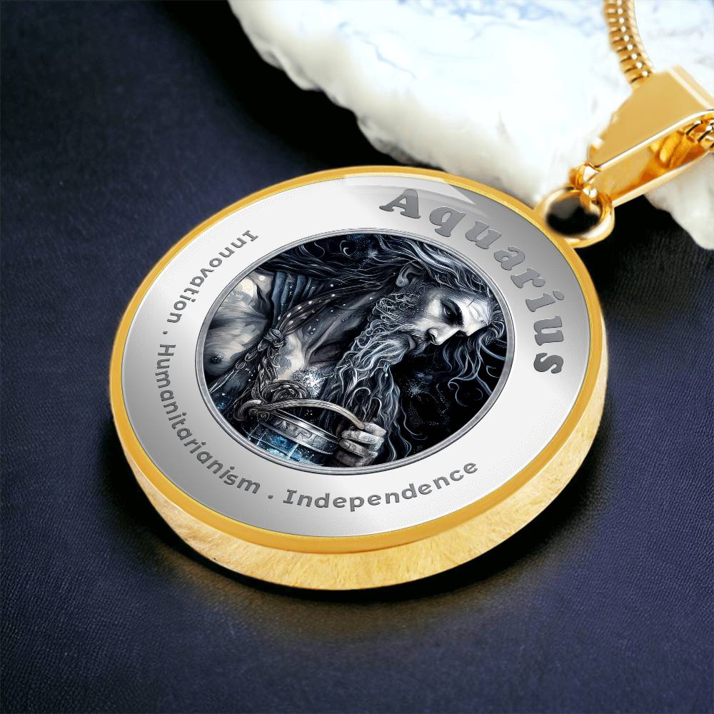 Aquarius - Affirmation Necklace - More Than CharmsMore Than Charms