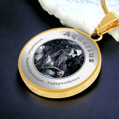Aquarius - Affirmation Necklace - More Than CharmsMore Than Charms