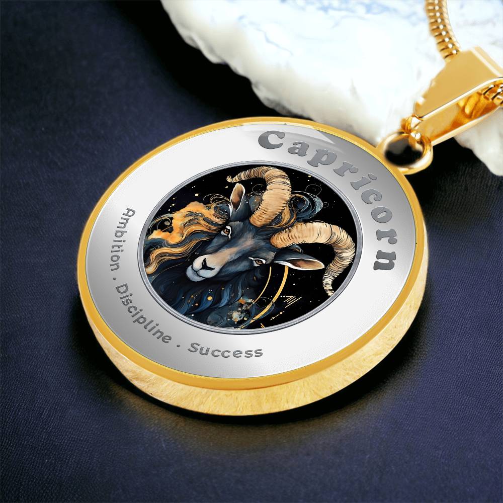 Capricorn - Affirmation Necklace - More Than CharmsMore Than Charms