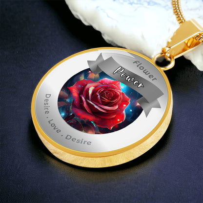Rose - Affirmation Necklace - More Than CharmsMore Than Charms