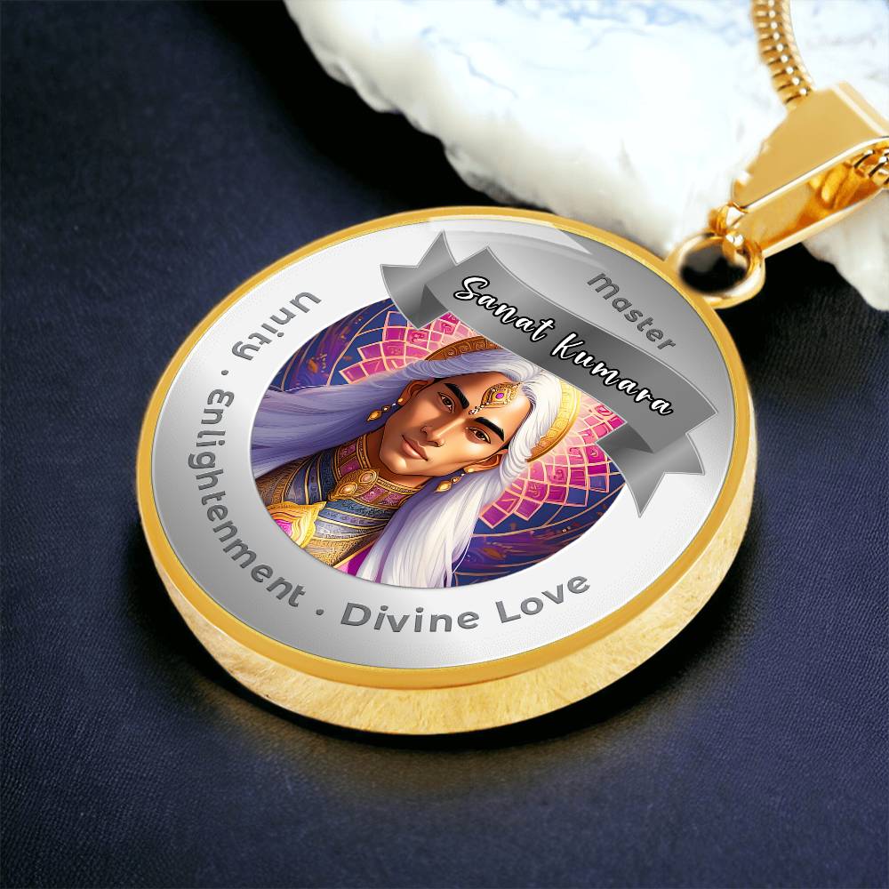 Sanat Kumara - Affirmation Necklace For Unity, Enlightenment & Divine Love - More Than CharmsMore Than Charms