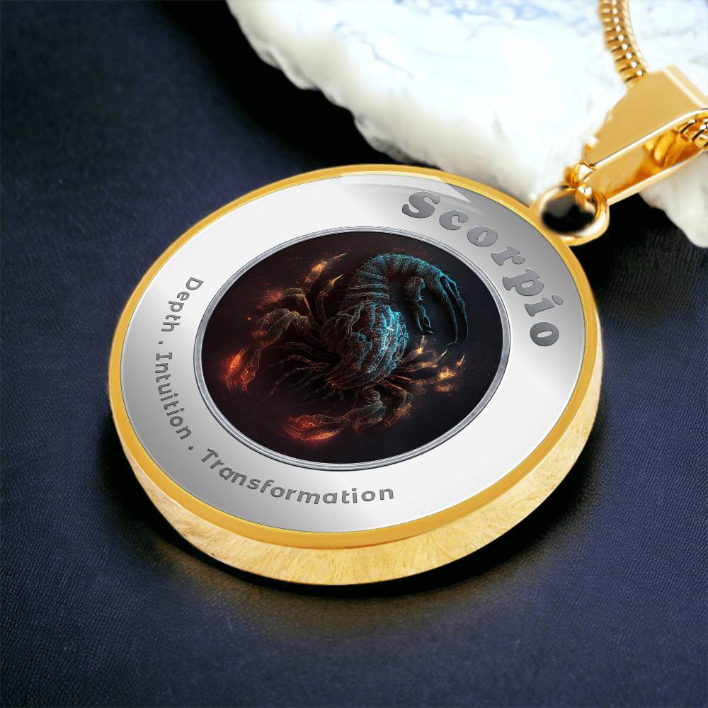 Scorpio - Affirmation Necklace - More Than CharmsMore Than Charms