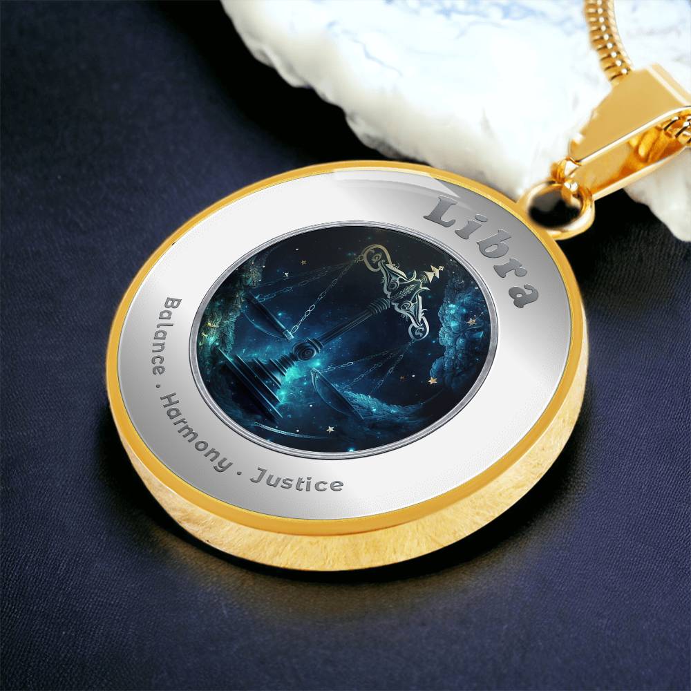 Libra- Affirmation Necklace - More Than CharmsMore Than Charms
