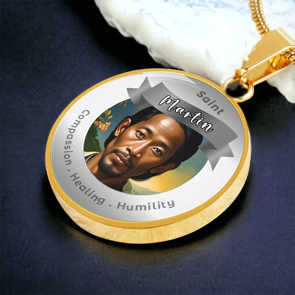 Saint Martin - Affirmation Necklace - More Than CharmsMore Than Charms