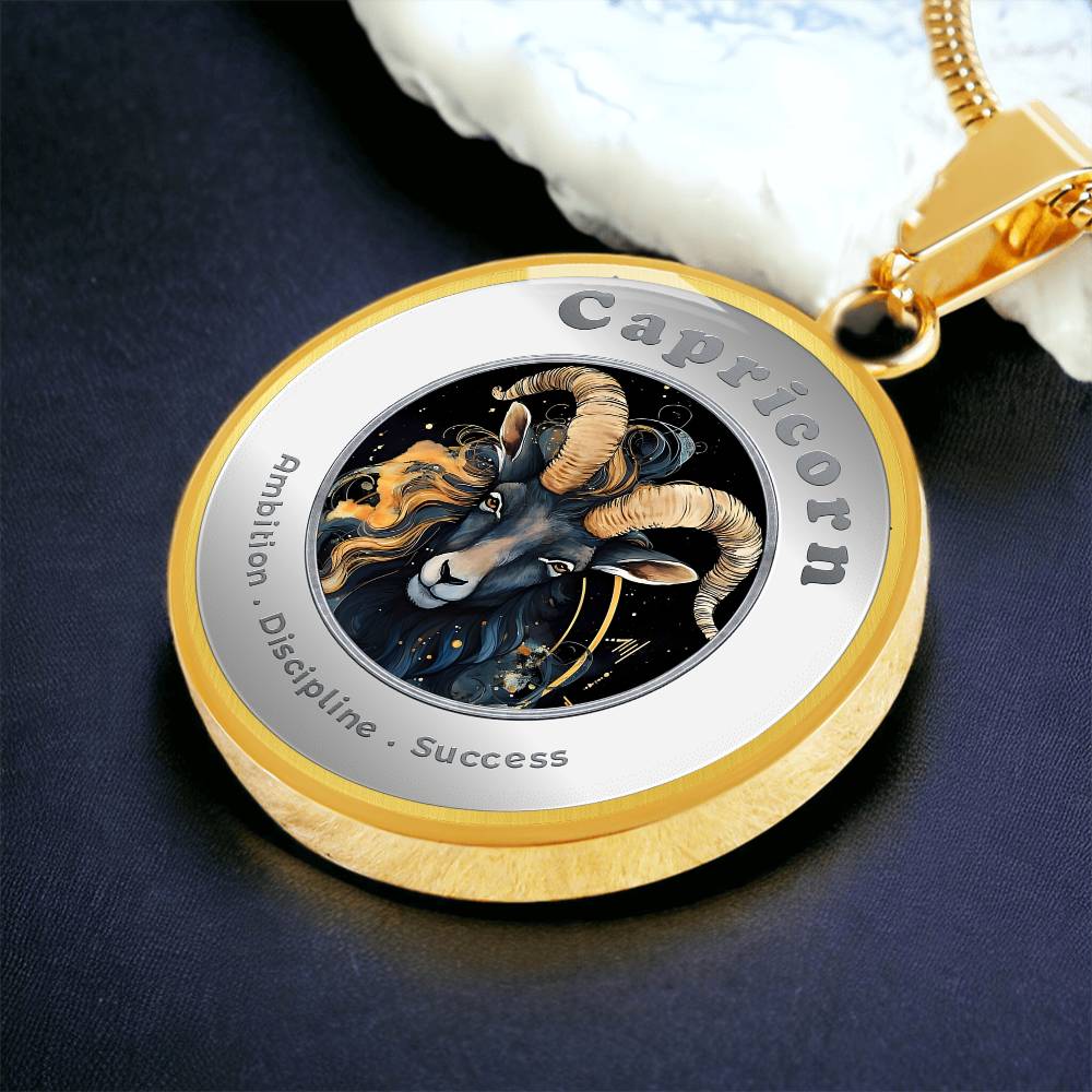 Capricorn - Affirmation Necklace - More Than CharmsMore Than Charms