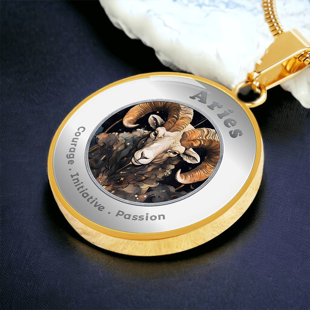 Aries - Affirmation Necklace - More Than CharmsMore Than Charms