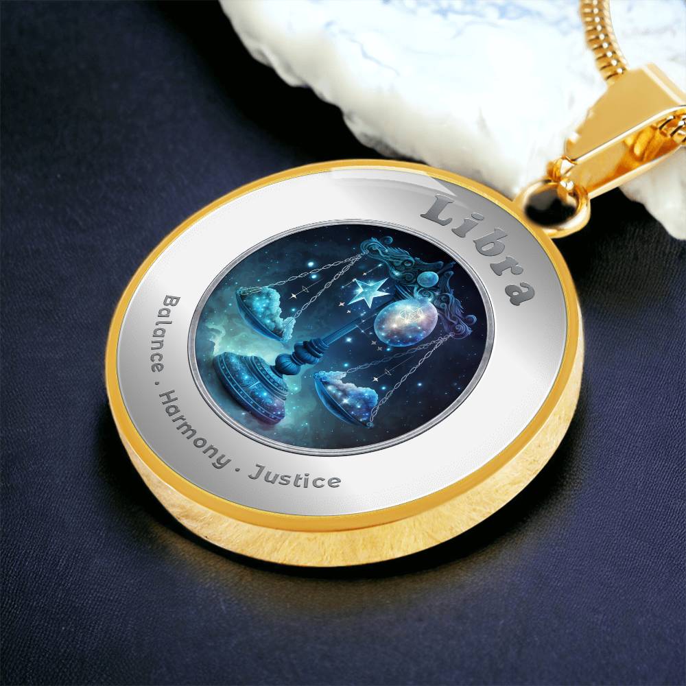Libra- Affirmation Necklace - More Than CharmsMore Than Charms