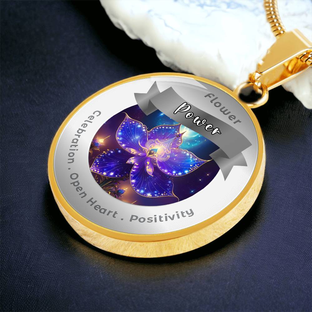 Larkspur - Affirmation Necklace - More Than CharmsMore Than Charms