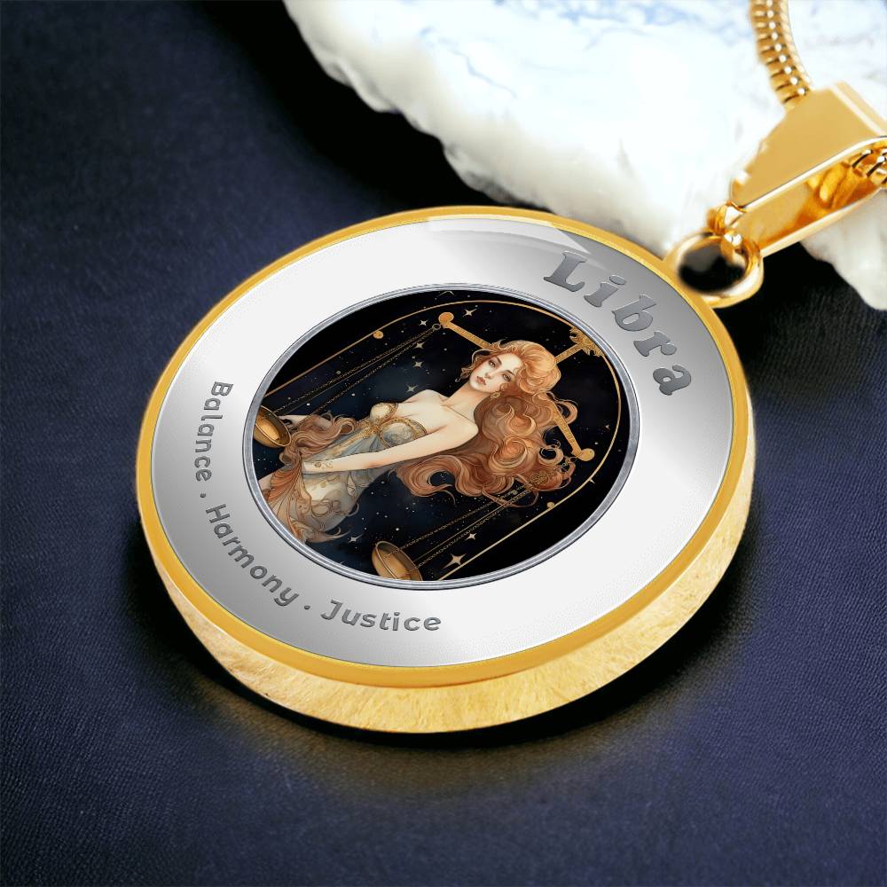 Libra- Affirmation Necklace - More Than CharmsMore Than Charms