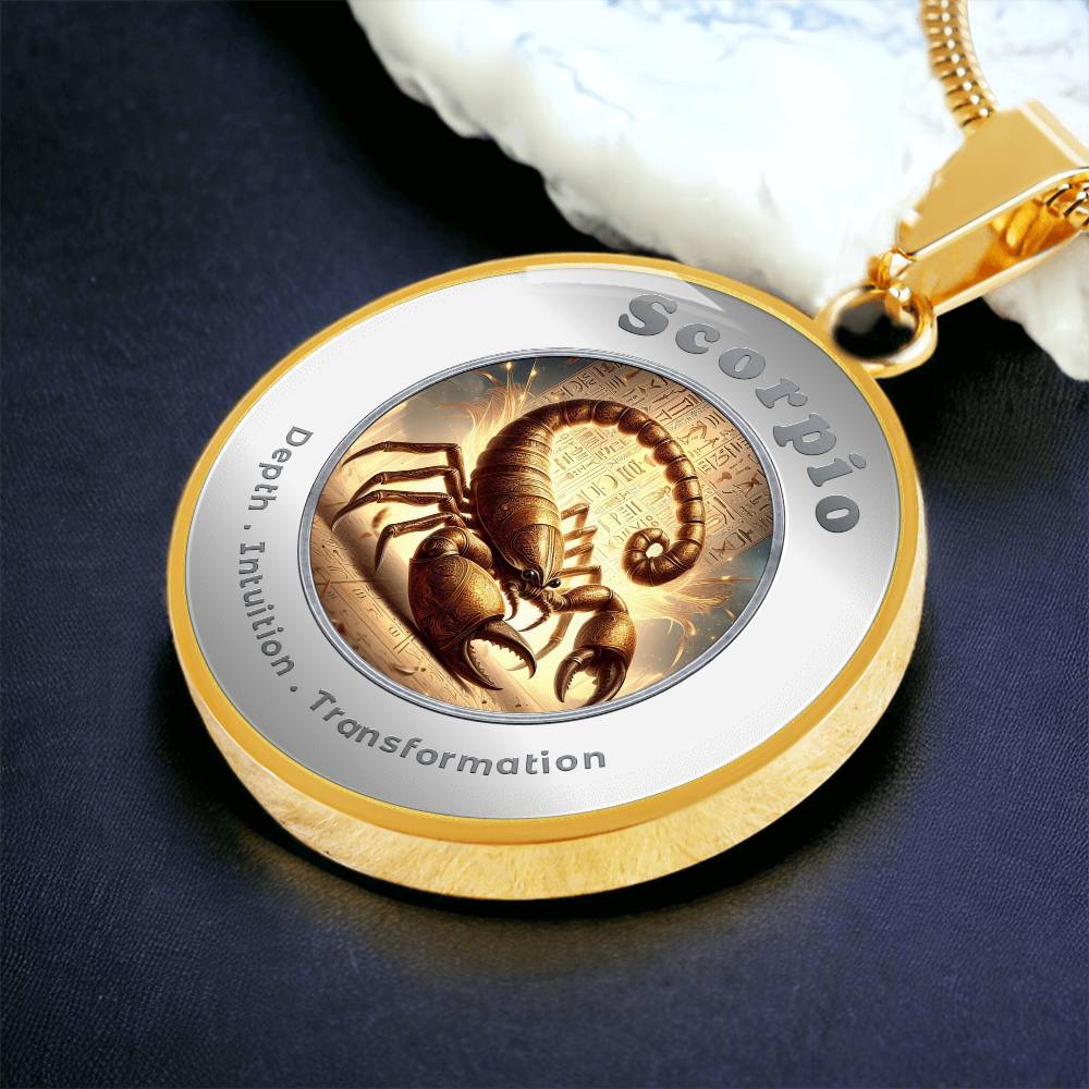 Scorpio - Affirmation Necklace - More Than CharmsMore Than Charms