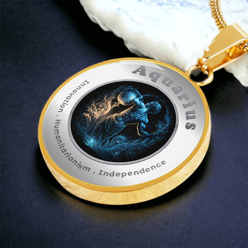 Aquarius - Affirmation Necklace - More Than CharmsMore Than Charms