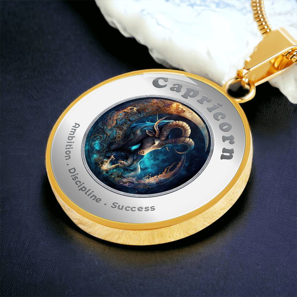 Capricorn - Affirmation Necklace - More Than CharmsMore Than Charms