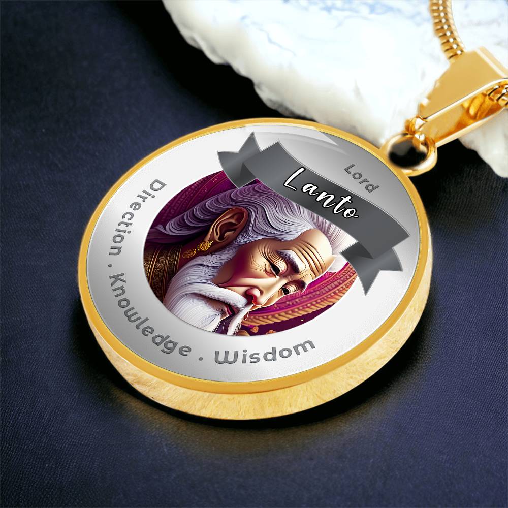 Lord Lanto Affirmation Necklace For Direction, Knowledge & Wisdom - More Than CharmsMore Than Charms