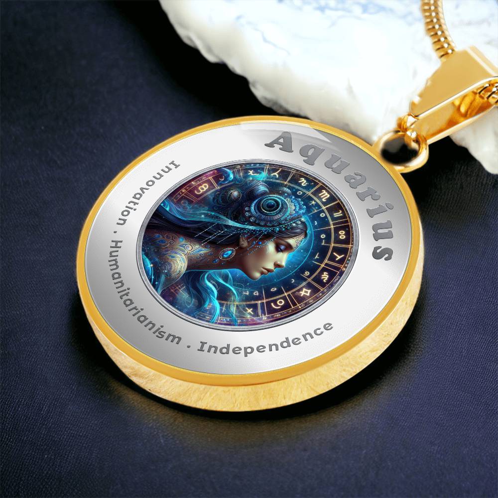 Aquarius - Affirmation Necklace - More Than CharmsMore Than Charms