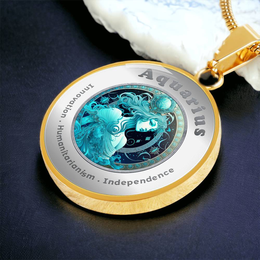 Aquarius - Affirmation Necklace - More Than CharmsMore Than Charms