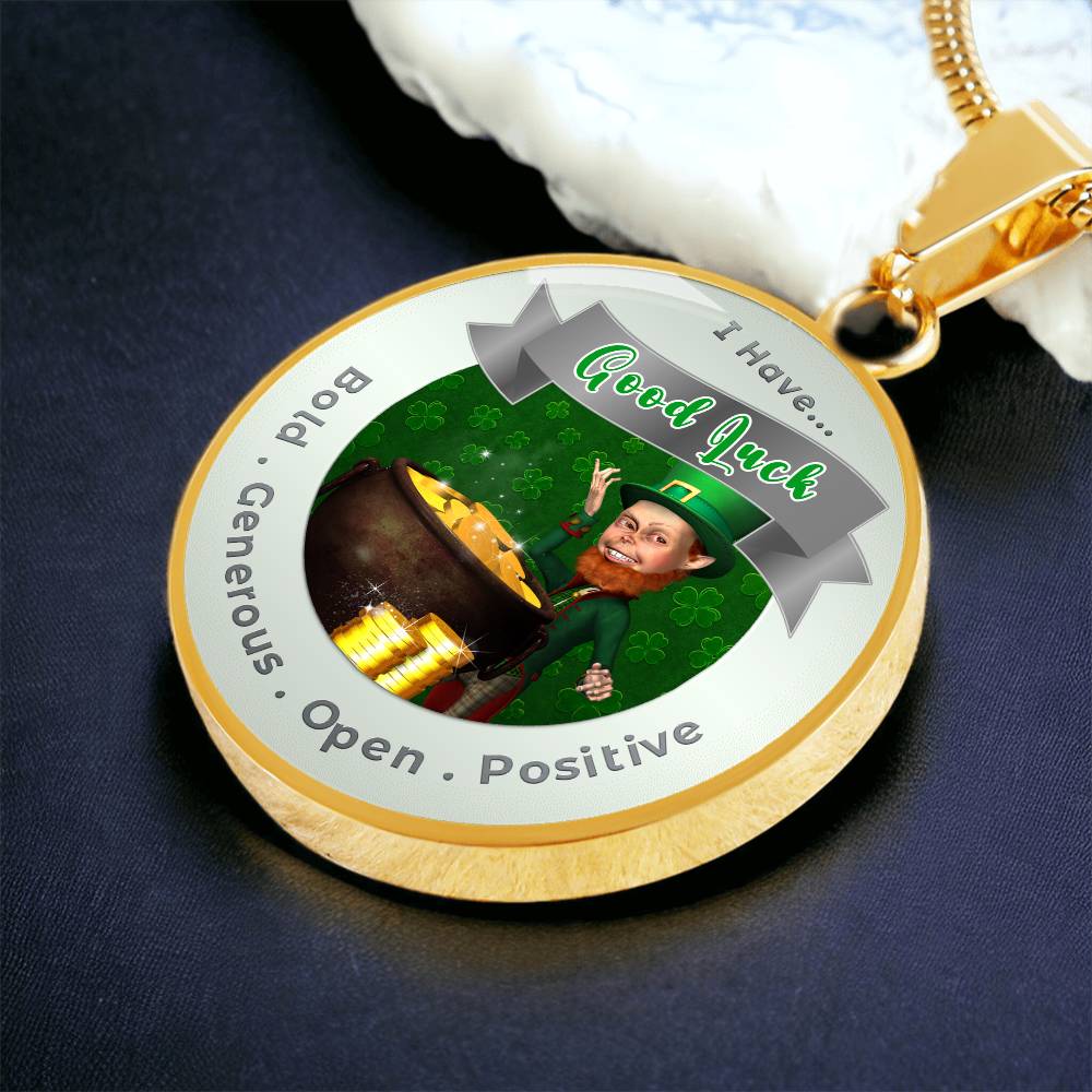 Leprechaun - Affirmation Necklace - More Than CharmsMore Than Charms