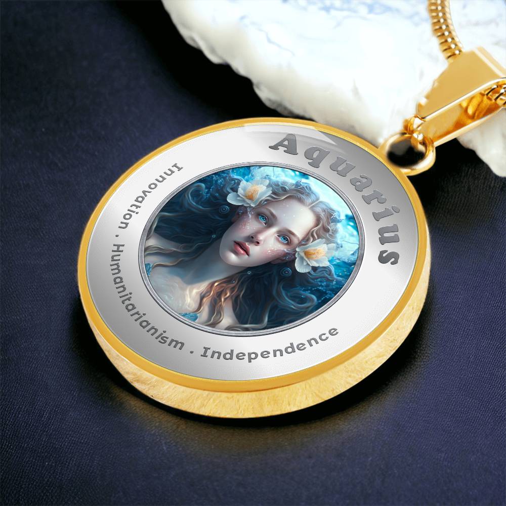 Aquarius - Affirmation Necklace - More Than CharmsMore Than Charms