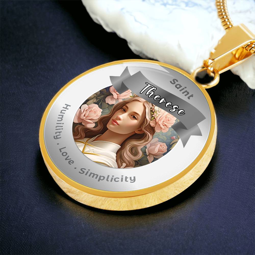 SaintThérèse - Affirmation Necklace - More Than CharmsMore Than Charms