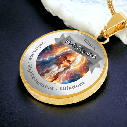 Melchizedek-- Affirmation Necklace For Guidance, Righteousness & Wisdom - More Than CharmsMore Than Charms