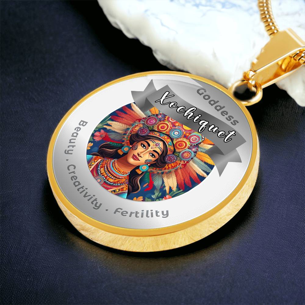 Xochiquetzal - Affirmation Necklace - More Than CharmsMore Than Charms
